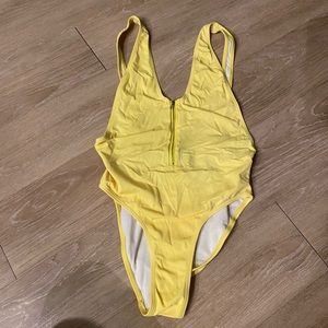 yellow one piece